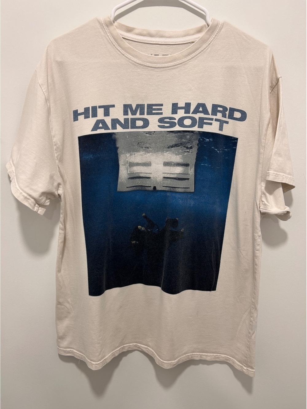 Billie Eilish Hit Me Hard And Soft Graphic T-Shirt Medium